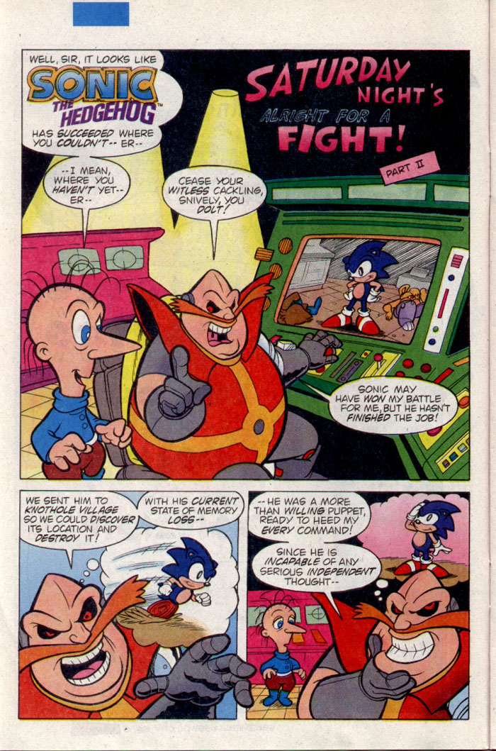 Sonic - Archie Adventure Series November 1995 Page 7